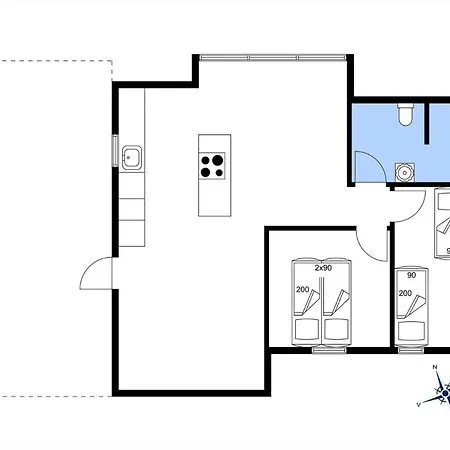6797-allinge-nordre-strandvej-127 Appartement *